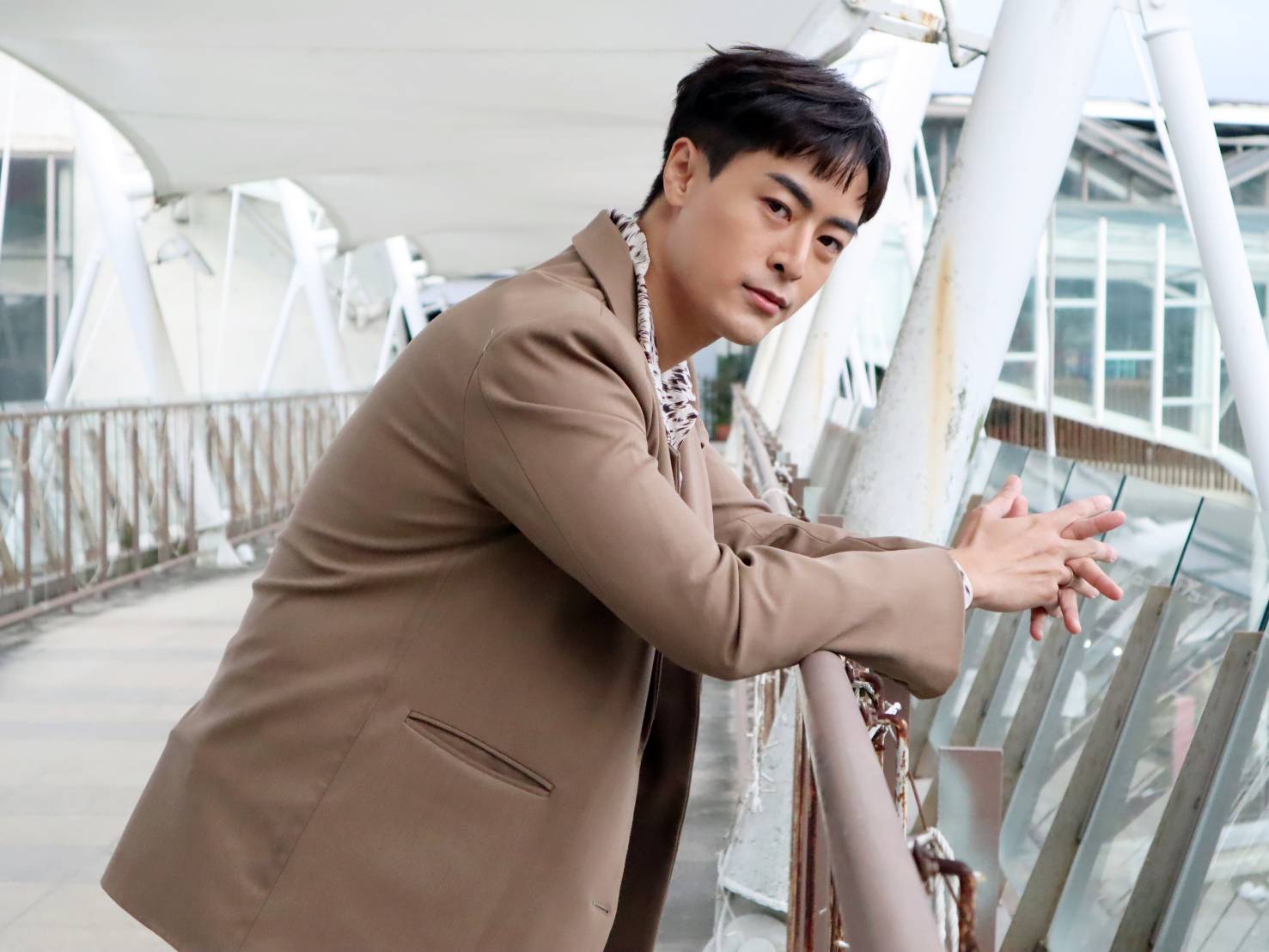 ▲ 朱宇謀奉勸大家轉念：「輕鬆一點吧，山不轉路轉。」真的很不開心的話，找到快樂或成就的地方。